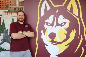 Admissions Counselor Sean Stout