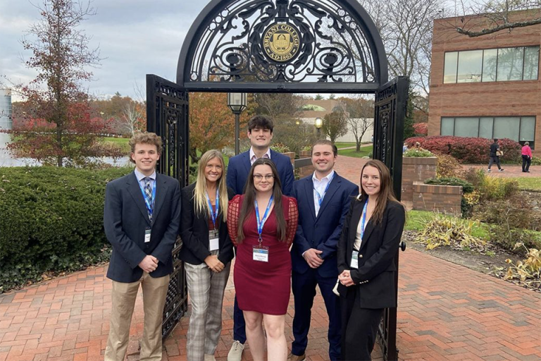 Professional sales students leave mark on Northeast Intercollegiate Sales Competition