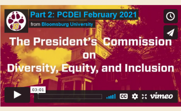 President’s Commission on Diversity, Equity and Inclusion-Part 2