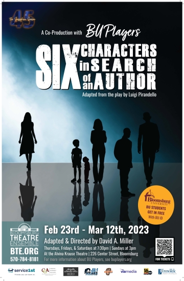 Six Characters in Search of an Author (BTE Poster)