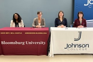 Bloomsburg University and Johnson College Agreement