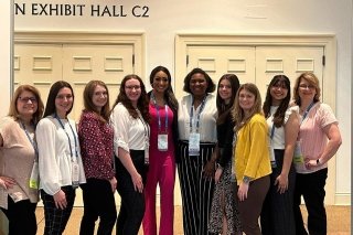 Students who attended the National Student Nurses Association Conference