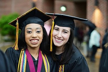 Graduates bask in the glow of commencement 