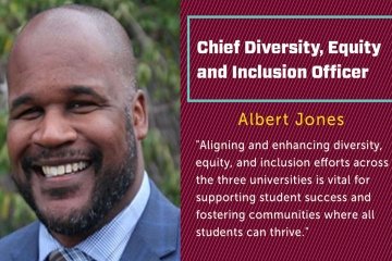 Albert Jones will serve as the inaugural chief diversity, equity and inclusion officer