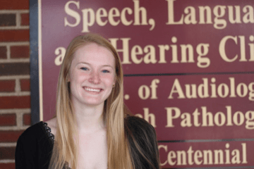 Internship gives SLP major an inviting look into audiology