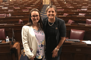 Recent graduate gets inside look at state government