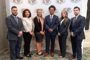 Professional sales students leave their mark at ICSC