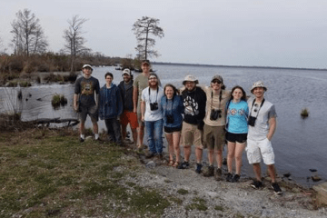 Wetlands class heads south for spring break
