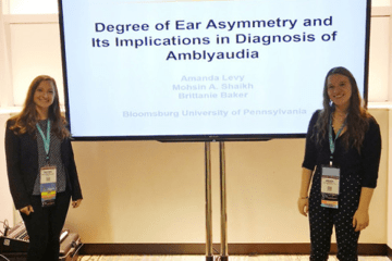 Audiology research showcased on national stage 