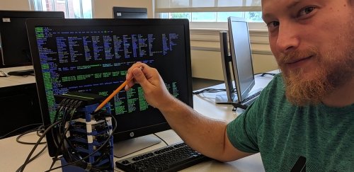 Computer science major builds prototype for new course