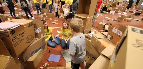 Playwork takes center stage during a special education project on campus