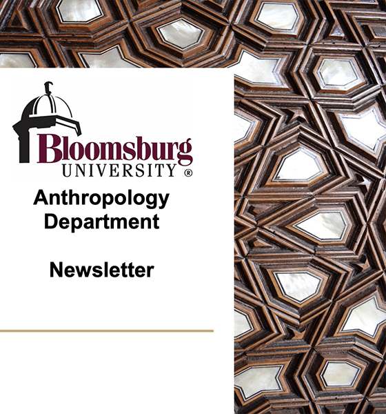 Department of Anthropology Newsletter
