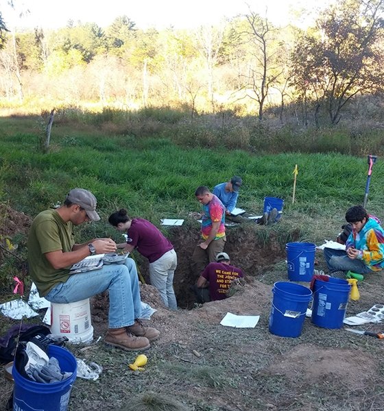 EGGS students get to work in a soil judging competition