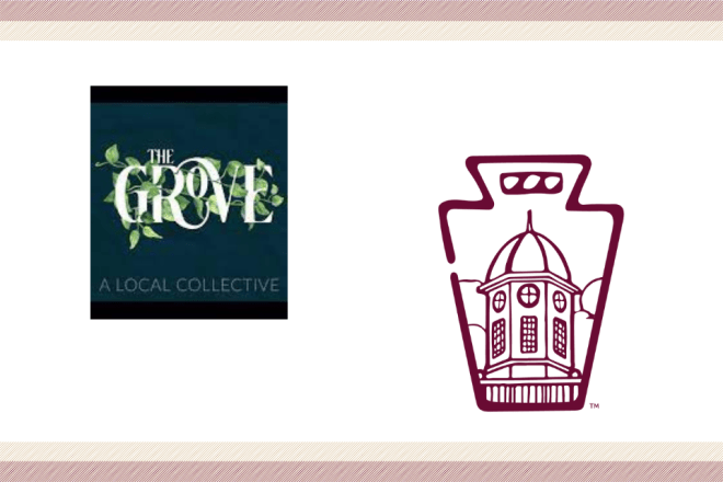 Grove Collaborative logo with the Bloom keystone icon on white background