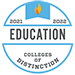 College of Distinction for Education